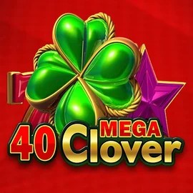 40 Mega Clover slot visual from Amusnet Interactive available on mrvegascasino.eu