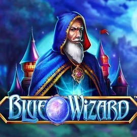 Slots logo of Blue Wizard from Quickspin at Mr Vegas Casino