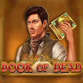 Official Slots logo: Book of Dead by Play'n GO at Mr Vegas Casino