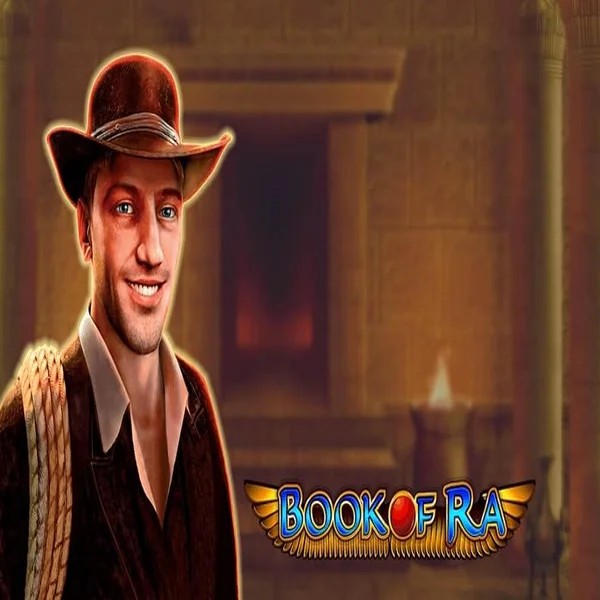 Book of Ra logo – Slots by Greentube at Mr Vegas Casino