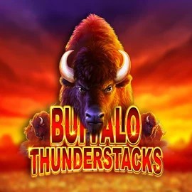 Buffalo Thunderstacks slot visual from Amatic Industries available on mrvegascasino.eu