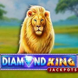 Diamond King Jackpots online game logo by SpinPlay Games on mrvegascasino.eu