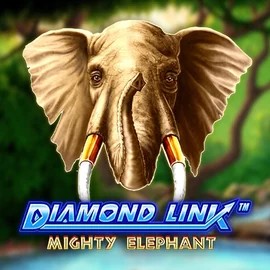 Slots logo of Diamond Link Mighty Elephant from Novomatic at Mr Vegas Casino