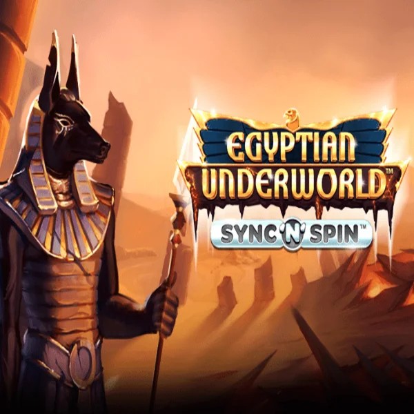 Egyptian Underworld casino game by Greentube – featured logo at Mr Vegas Casino