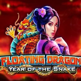Floating Dragon Year of the Snake logo – Slots by Pragmatic Play at Mr Vegas Casino