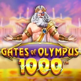 Official Slots logo: Gates of Olympus 1000 by Pragmatic Play at Mr Vegas Casino