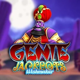 Official Jackpots logo: Genie Jackpots Wishmaker by Blueprint Gaming at Mr Vegas Casino
