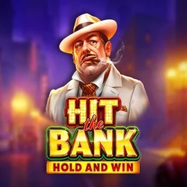Hit The Bank Hold and Win online game logo by Playson on mrvegascasino.eu