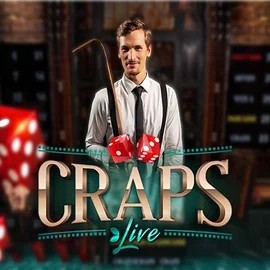 Live Craps game by Evolution – logo hosted on Mr Vegas Casino