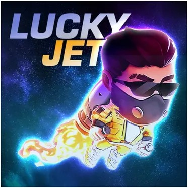 Lucky Jet game by 1win Games – logo hosted on Mr Vegas Casino