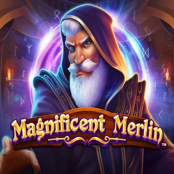 Magnificent Merlin logo by Greentube at Mr Vegas Casino