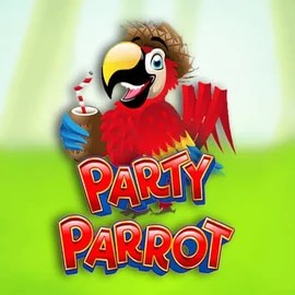 Official Slots logo: Party Parrot by Rival at Mr Vegas Casino