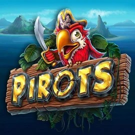 Pirots slot logo by ELK Studios at Mr Vegas Casino