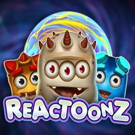 Official Slots logo: Reactoonz by Play'n GO at Mr Vegas Casino