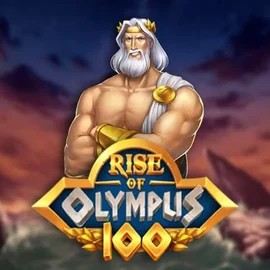 Official Slots logo: Rise of Olympus 100 by Play'n GO at Mr Vegas Casino