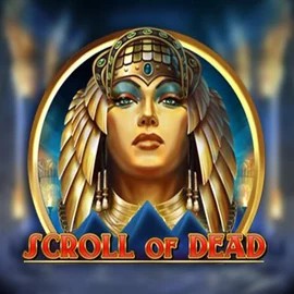 Slots logo of Scroll of Dead from Play'n GO at Mr Vegas Casino
