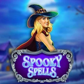 Spooky Spells logo by Novomatic at Mr Vegas Casino