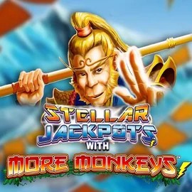 Try Stellar Jackpots with More Monkeys slot by Lightning Box Game on mrvegascasino.eu – logo image