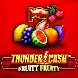 Thunder Cash Fruity Fruity slot visual from Novomatic available on mrvegascasino.eu