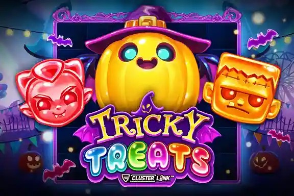 Tricky Treats game by Push Gaming – logo hosted on Mr Vegas Casino