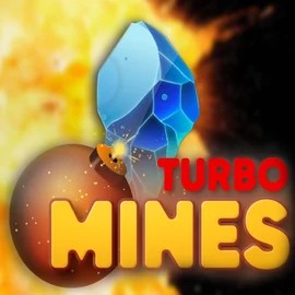 Enjoy Turbo Mines by Turbo Games – logo hosted on mrvegascasino.eu