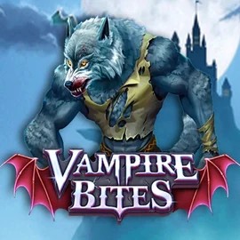 Vampire Bites slot logo by Amusnet Interactive at Mr Vegas Casino