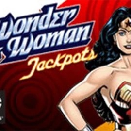 Wonder Woman Jackpots by Amaya, showcased at mrvegascasino.eu – game logo