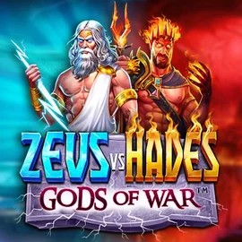Zeus vs Hades: Gods of War online game logo by Pragmatic Play on mrvegascasino.eu